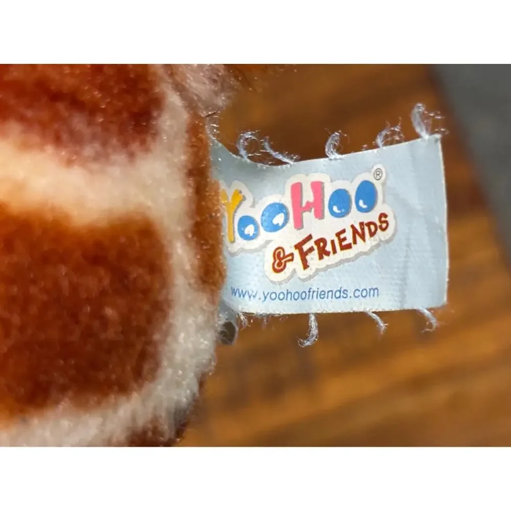 Aurora YooHoo & Friends Topsee Giraffe Ball Plush Stuffed Animal 4” 2017